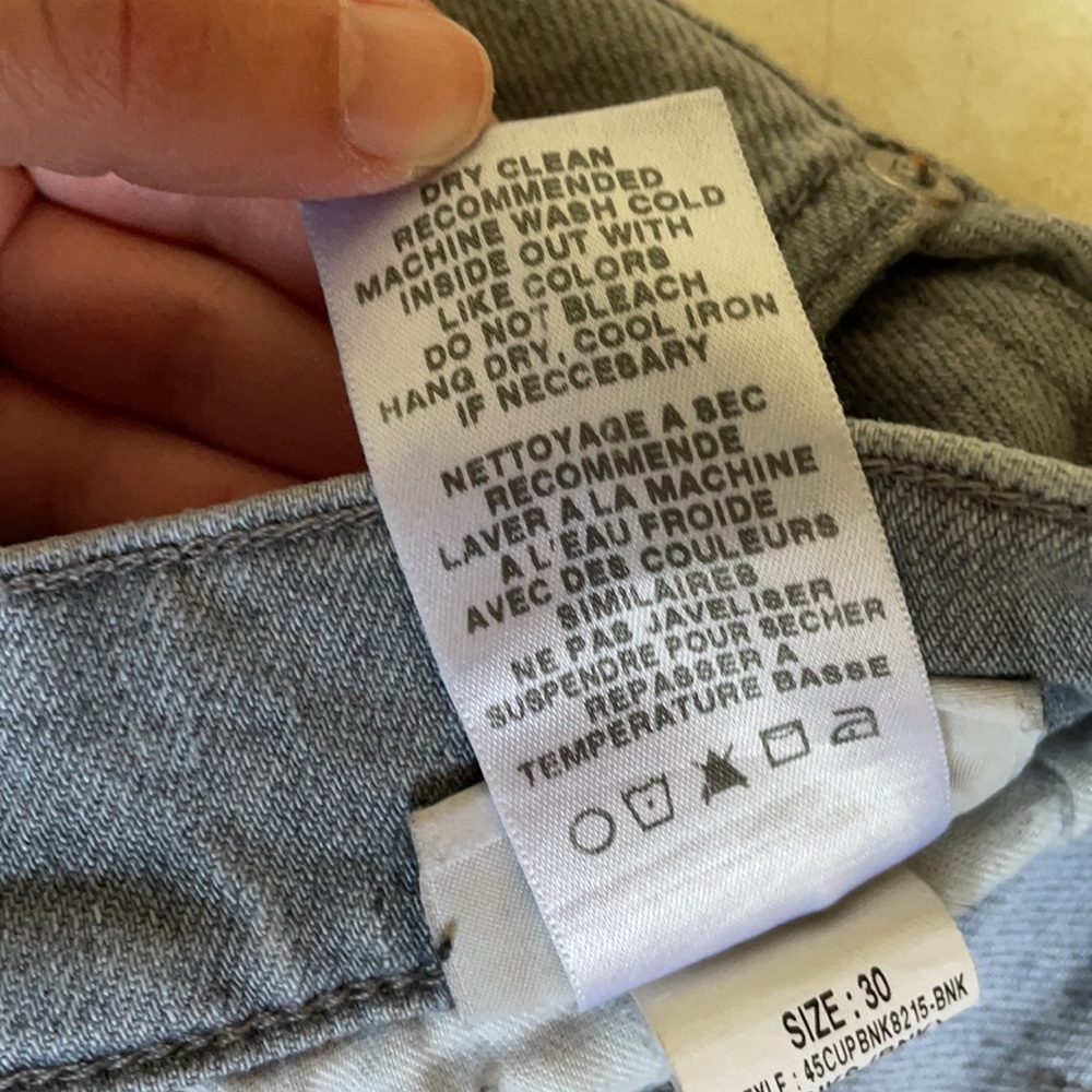 🚫 SOLD Joe’s Jeans Slim Fit Jeans Grey Stonewash 30 - Picture 5 of 10